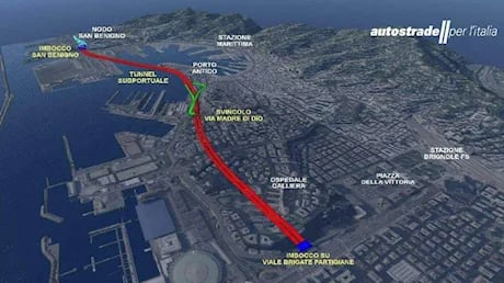"Sarà il più grande d'Europa", al via a Genova i lavori del primo tunnel sottomarino italiano
