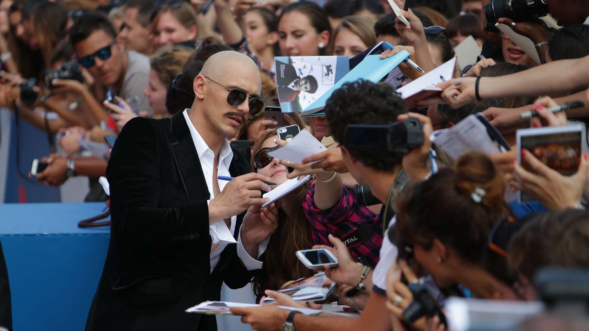 "L'urlo e il furore" del divo James Franco? Tutto sul red carpet