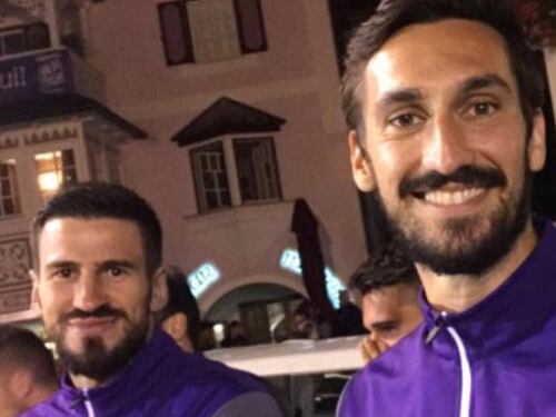 Astori, lettera di Tomovic: "Davide, amico mio..."