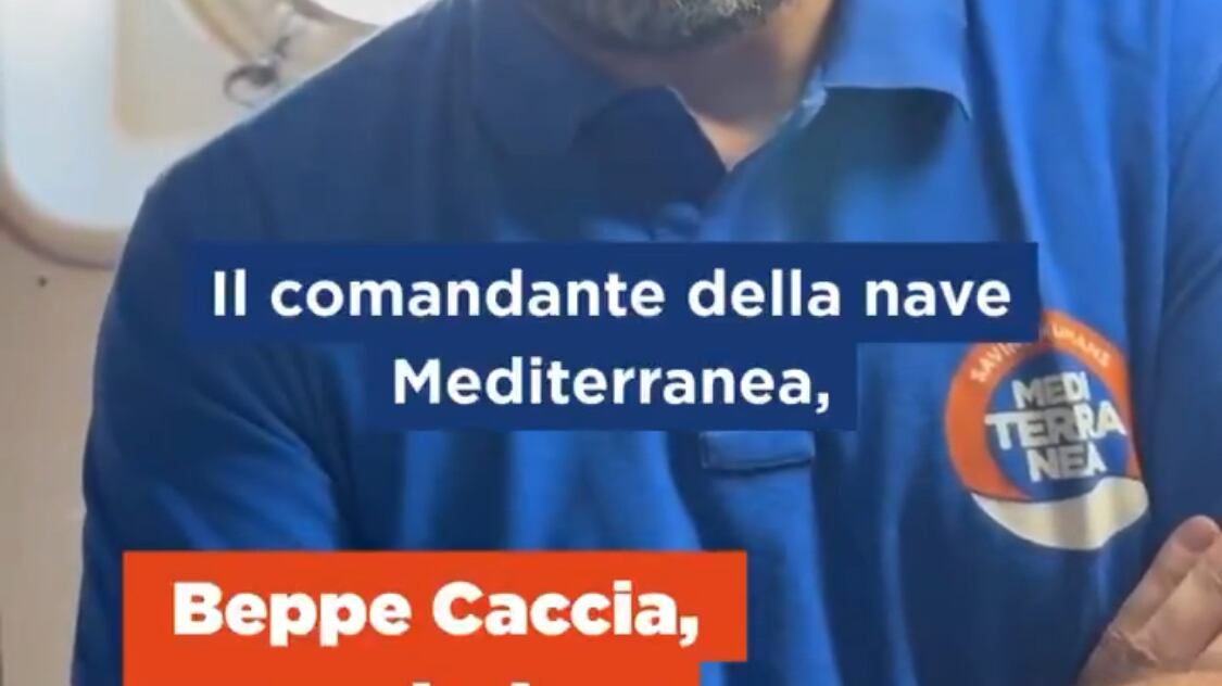 Chi è Beppe Caccia, il capitano della Mediterranea che sfida il governo