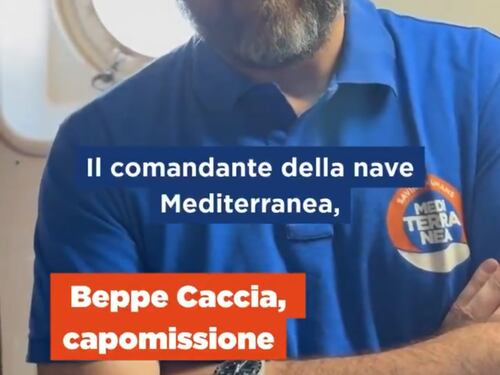 Chi è Beppe Caccia, il capitano della Mediterranea che sfida il governo