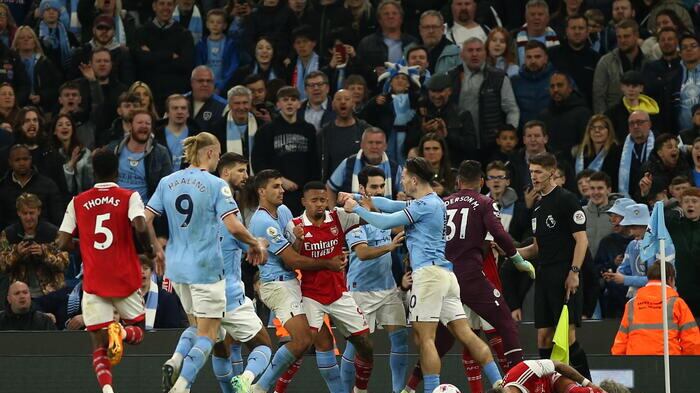 City famelico, Haaland e Pep Guardiola sgretolano i sogni dell'Arsenal