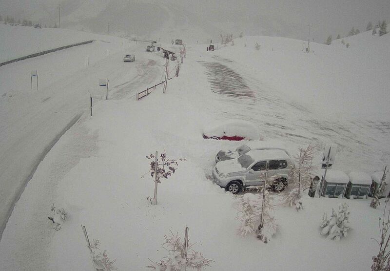 È arrivata la prima neve al Nord 5