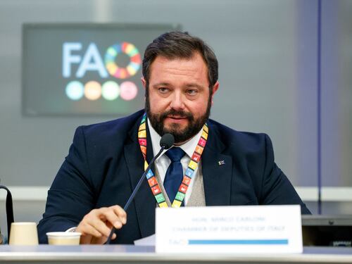 Carloni al Pre-Summit parlamentare globale contro fame e malnutrizione: “La lotta alla fame è una priorità politica e strategica