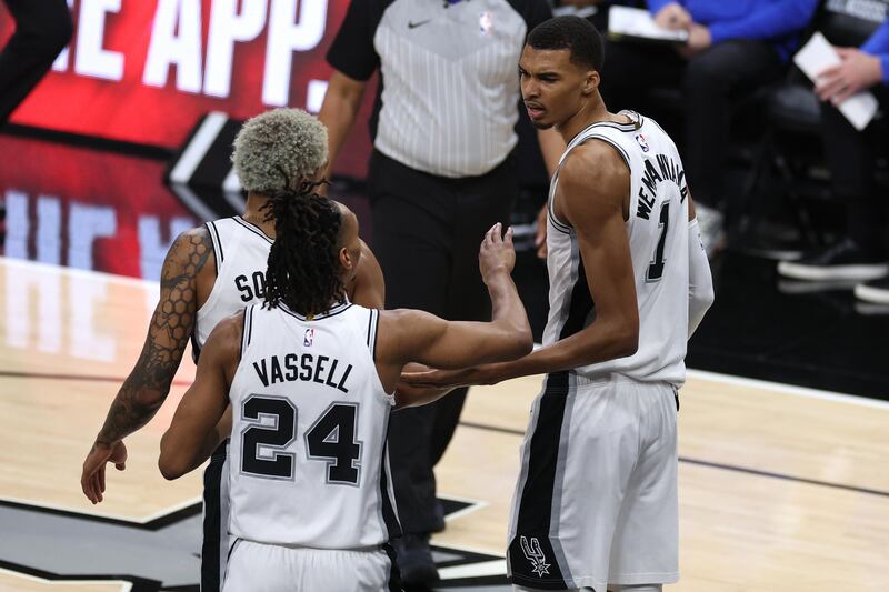 Wembanyama Mavs Spurs
