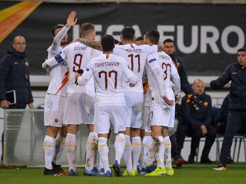 Europa League, la Roma fa 1-1 in casa del Gent e vola agli ottavi di finale