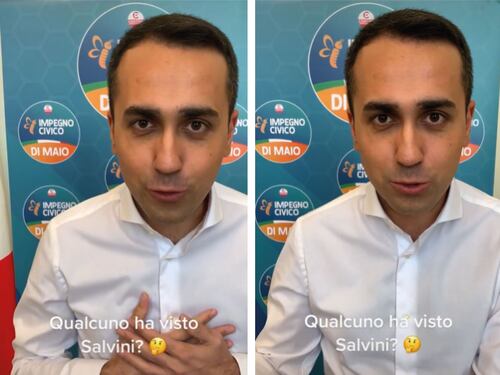 Di Maio su Tik Tok attacca Salvini. Ma il suo video fa flop
