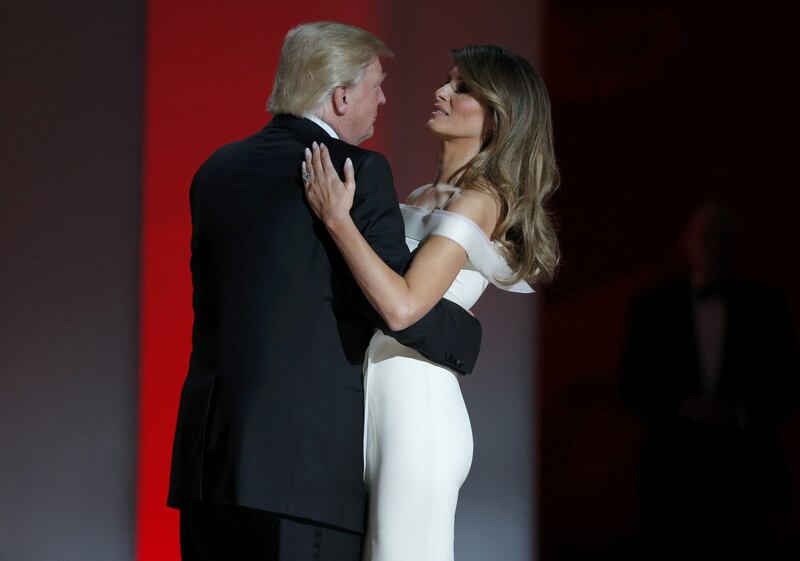 Melania e Donald Trump, coppia presidenziale 14