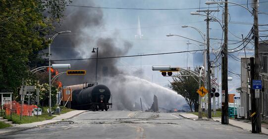 Canada, treno daragliato 8