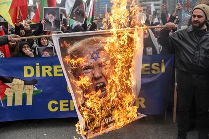 Turchia, proteste contro Trump 2