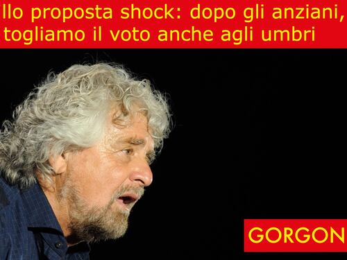 Ecco la satira del giorno: proposta choc di Beppe Grillo