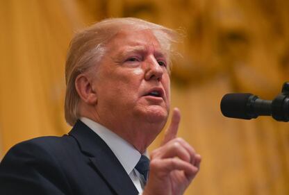 Donald Trump parla al 2019 Young Black Leadership Summit 3