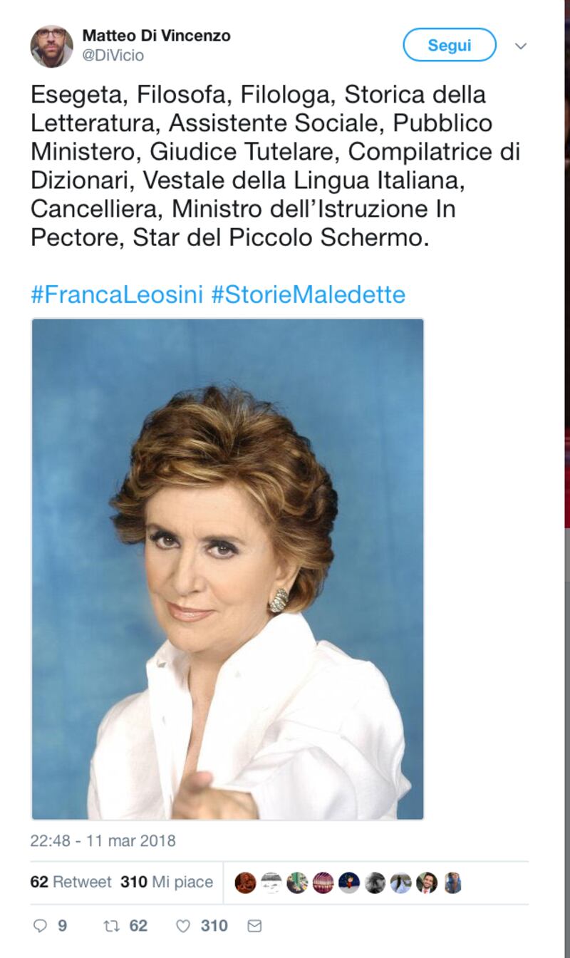 Franca Leosini, social in delirio per lei 3