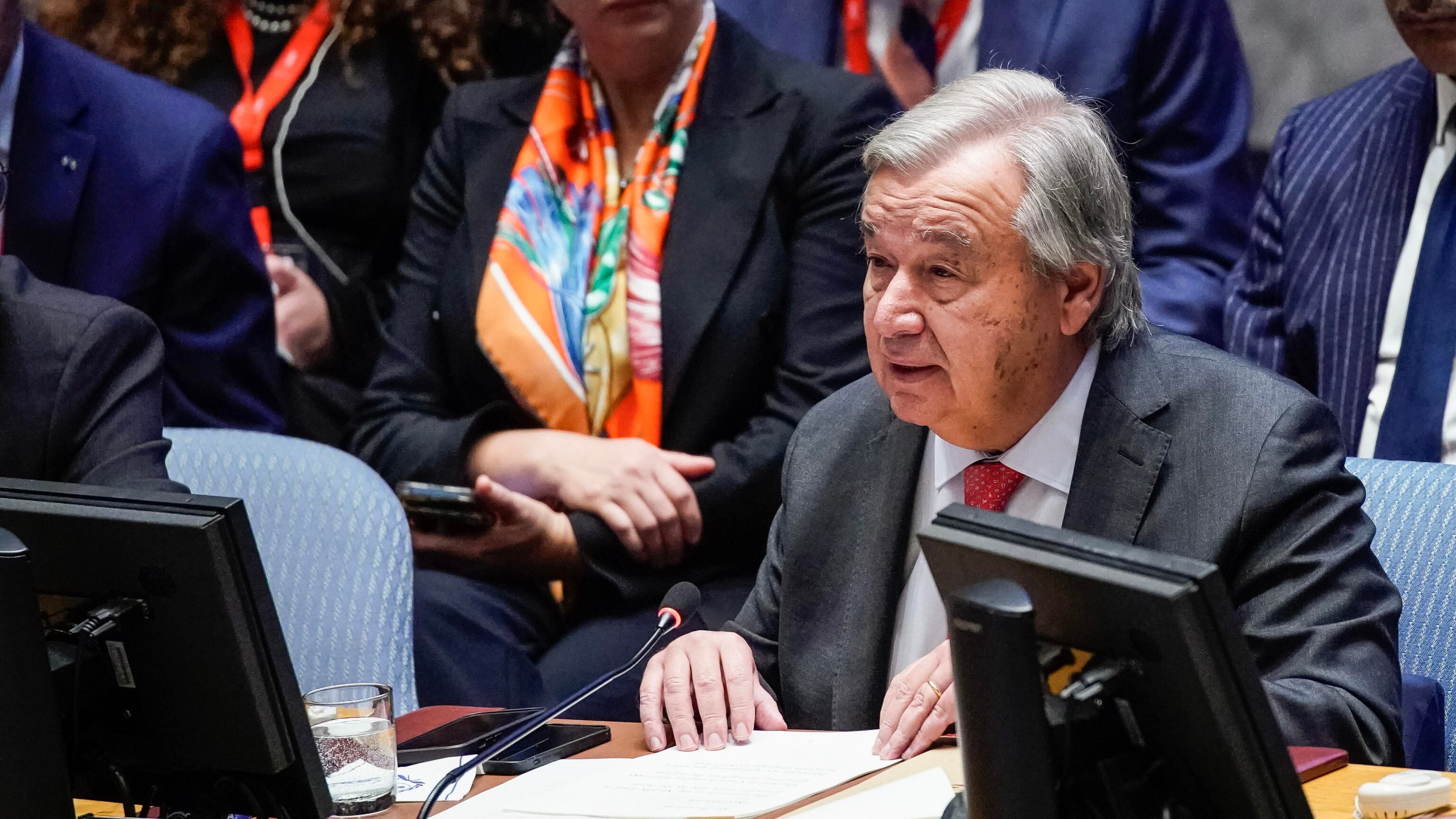"È un marchio di Caino": nuovo scontro tra Israele e Guterres