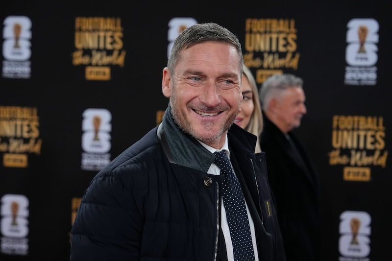 Sorteggio mondiale Totti