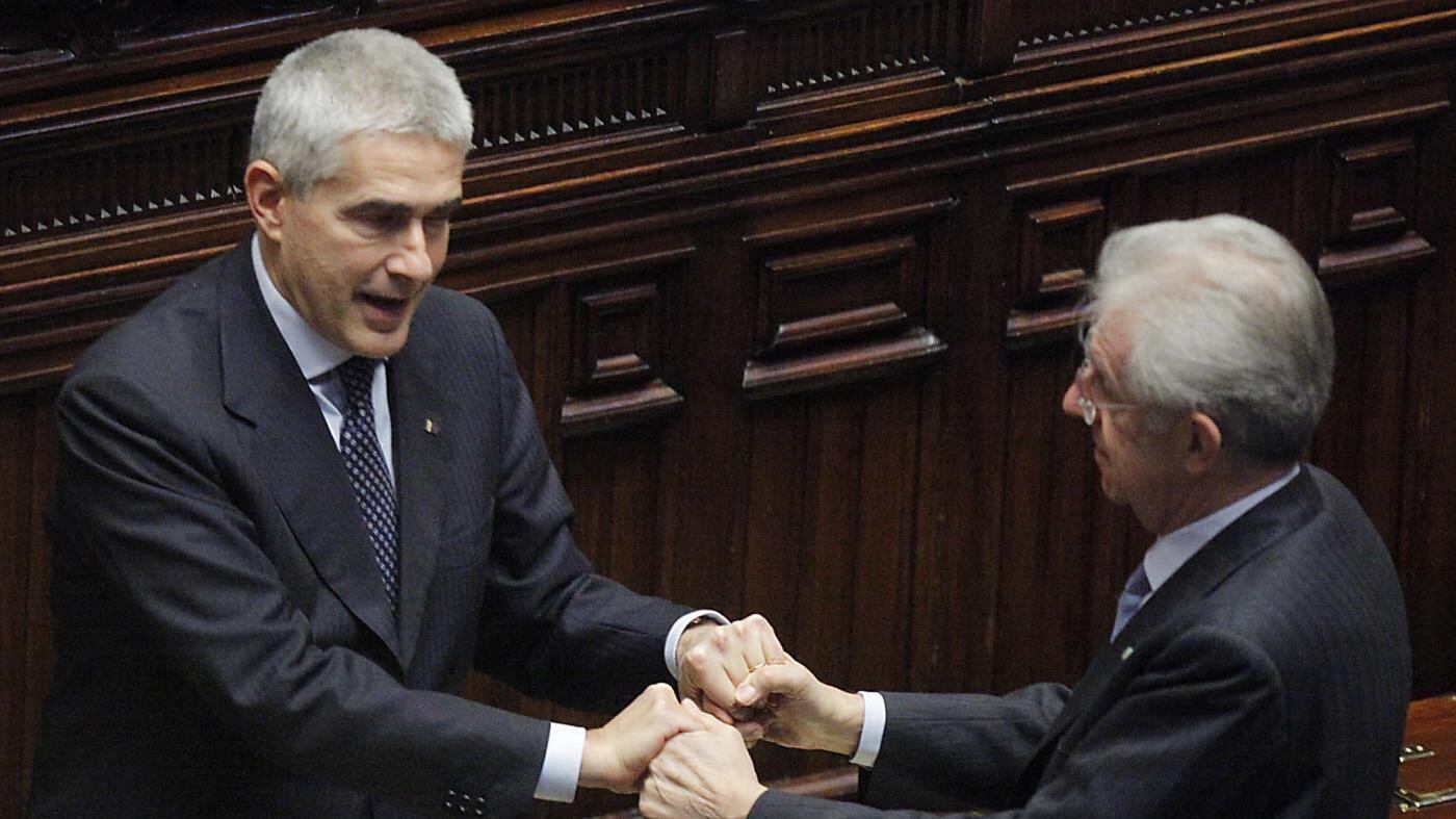 Casini a Monti: basta polemiche, non sei sereno