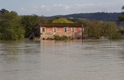 Orte, esonda il Tevere 7