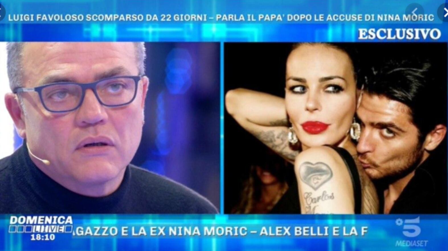 Luigi Favoloso, il padre lo difende dalle accuse di Nina Moric