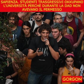 La satira del giorno. Università okkupata 1