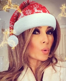  Melania Trump, Natale ironico sui social 1