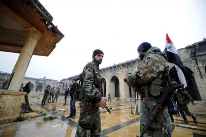 La moschea degli Omayyadi in macerie 5