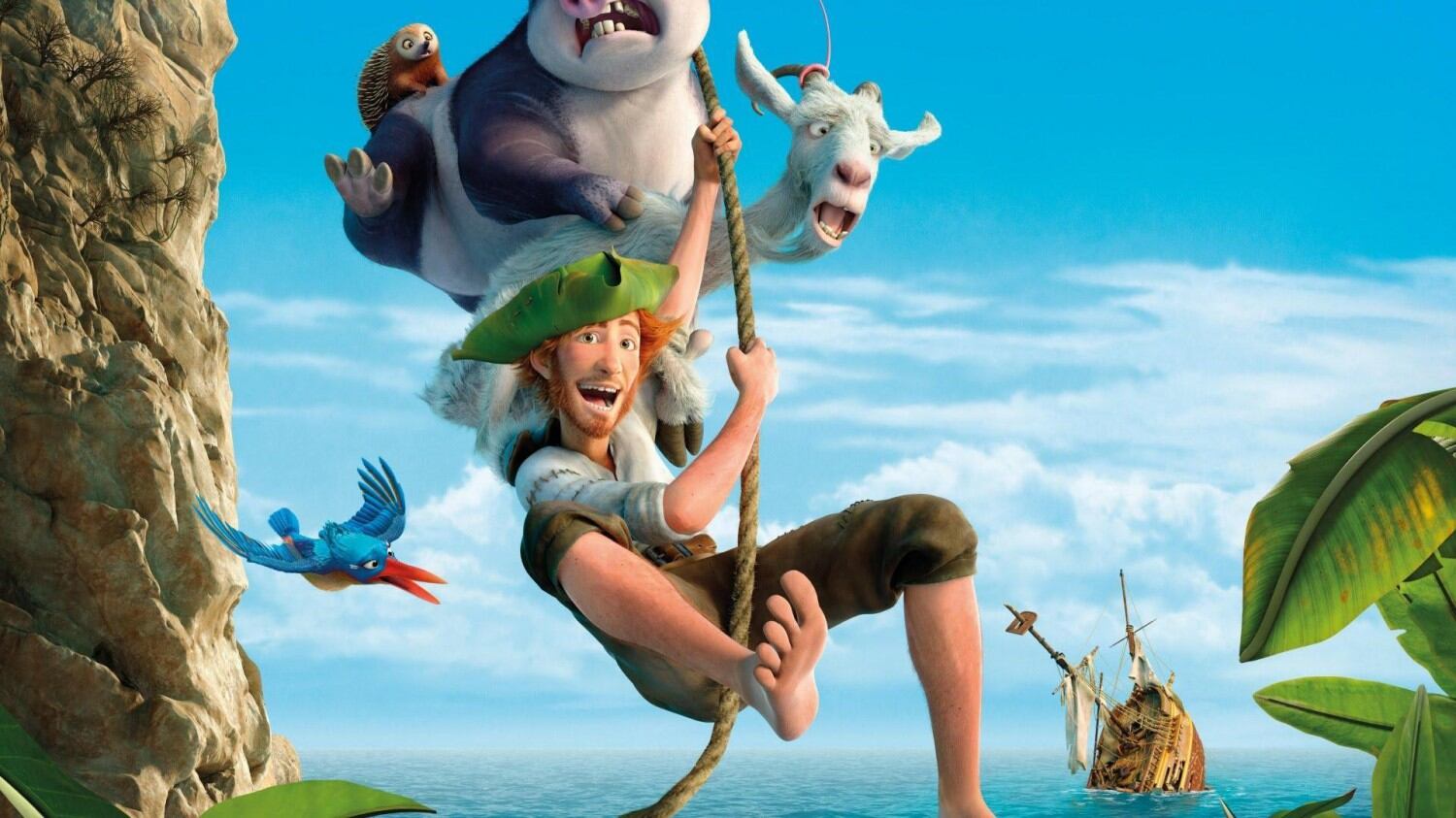 Robinson Crusoe, in arrivo primo film d'animazione