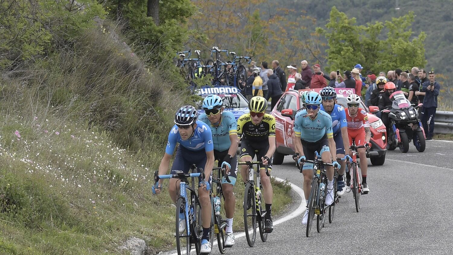 Giro d'Italia, 7a tappa: vince lo spagnolo Pello Bilbao. Conti resta in Rosa