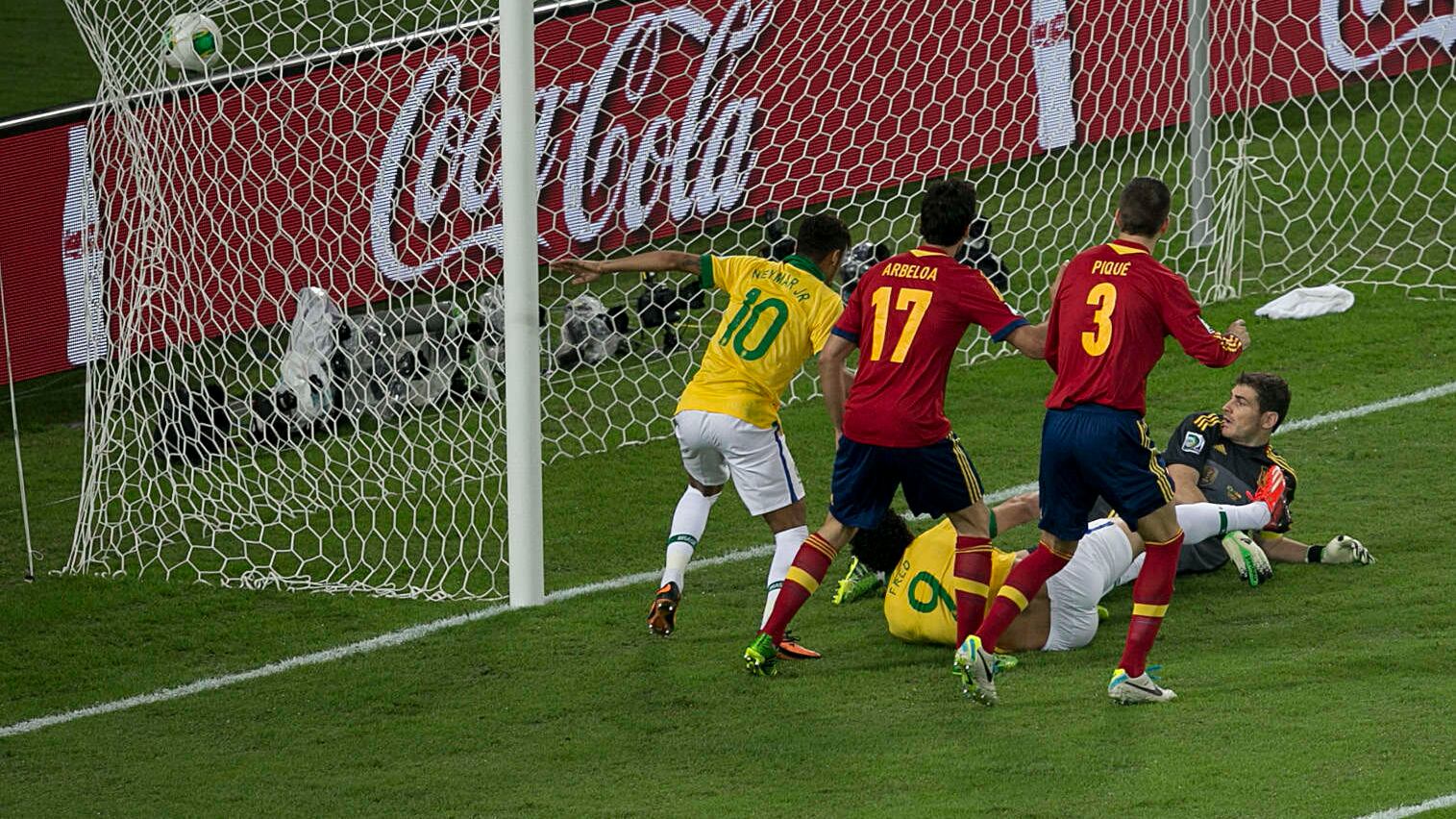Confederations Cup, il Brasile schianta la Spagna
