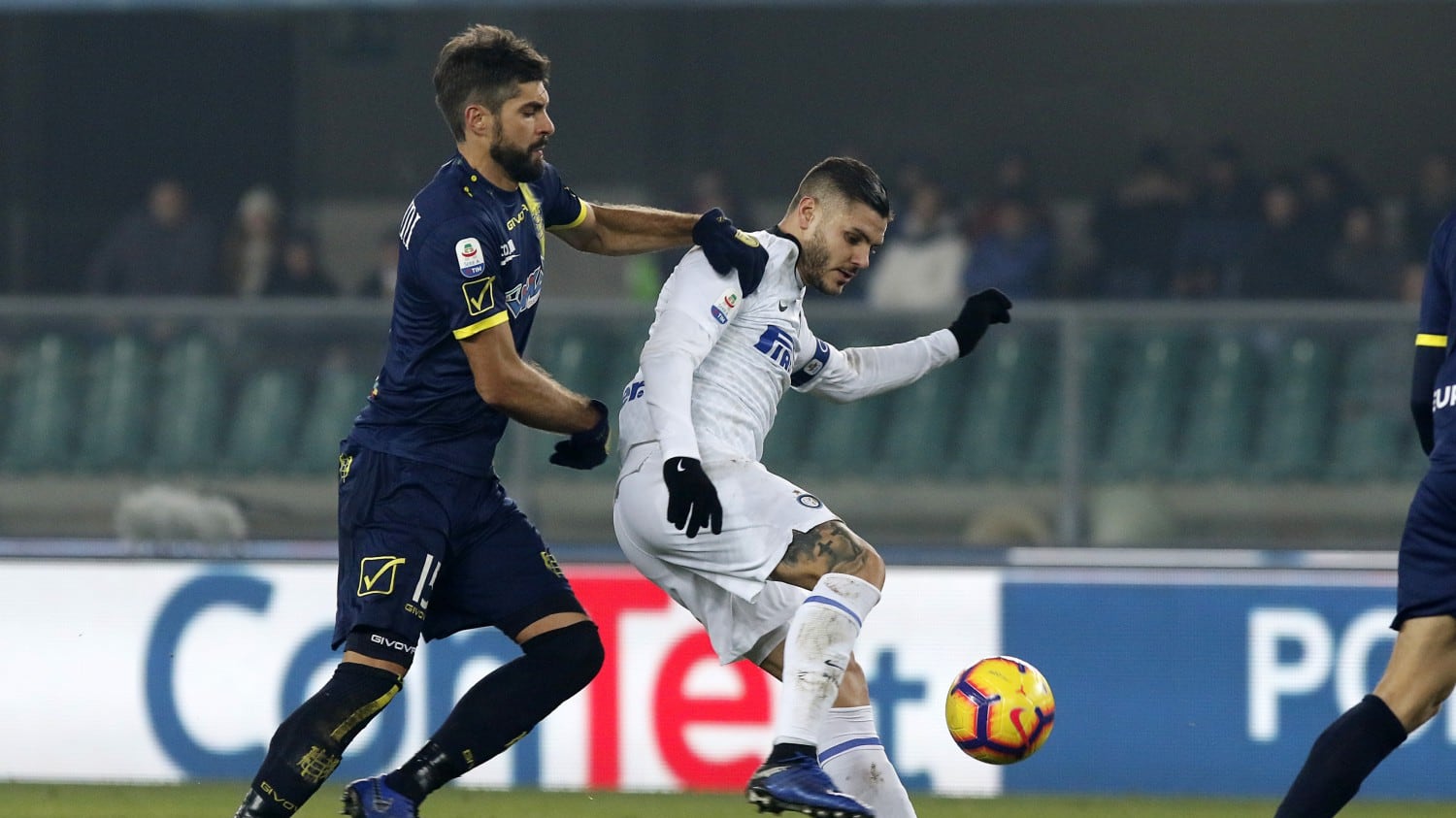 L'Inter viene beffata nel finale: il Chievo impone l'1-1 al 91'