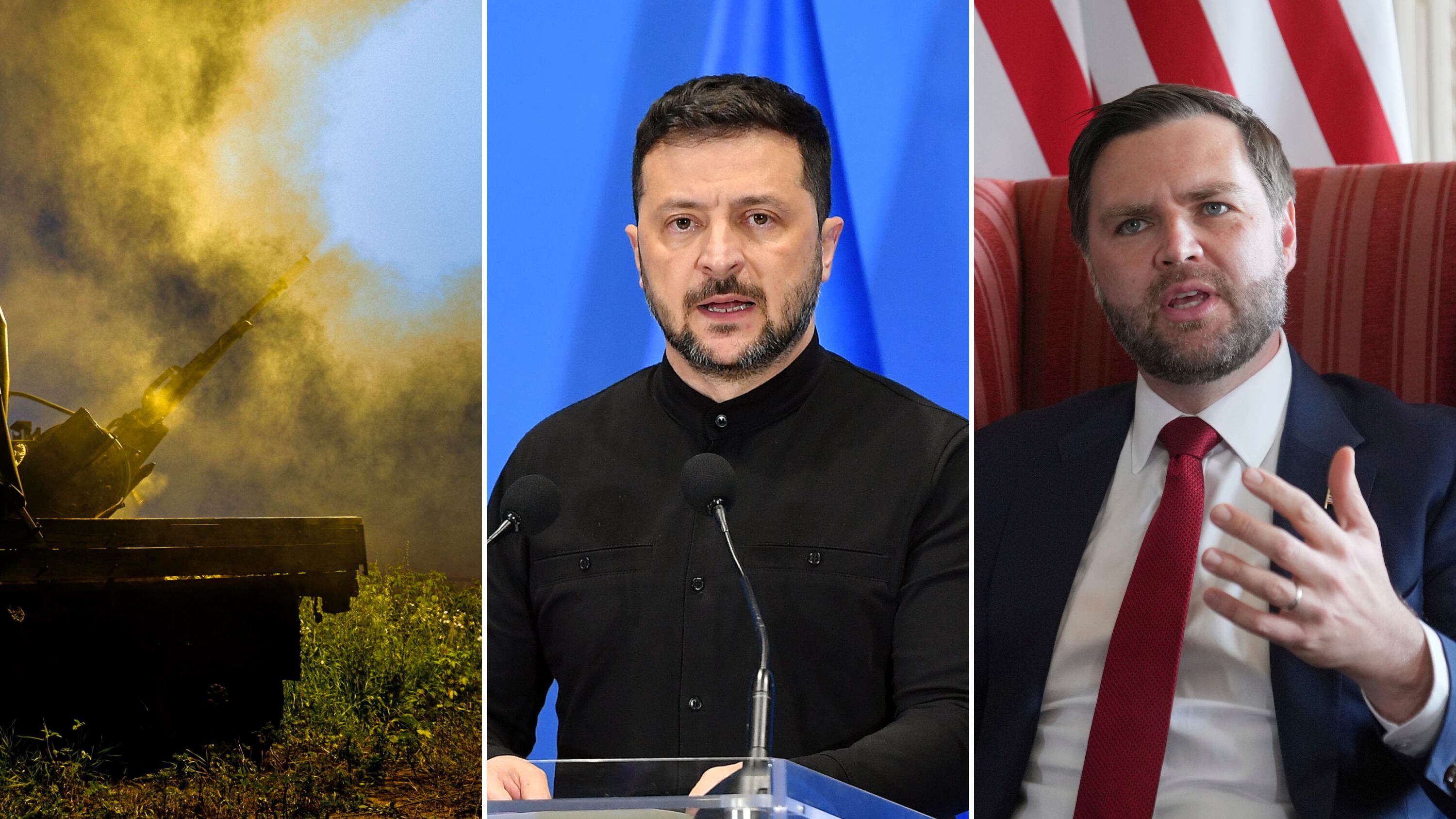 Vance: "Scontenteremo sia Kiev che Mosca". Zelensky: "Putin ingannerà Trump". Scontro Ue-Russia