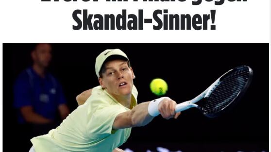 La Bild attacca Sinner sul doping: che bello i tedeschi che rosicano...