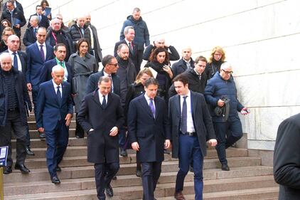 Premier Giuseppe Conte a Milano. Passeggiata col sindaco Beppe Sala 6