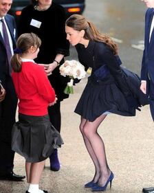 Gonne al vento: Kate Middleton come Marilyn 1
