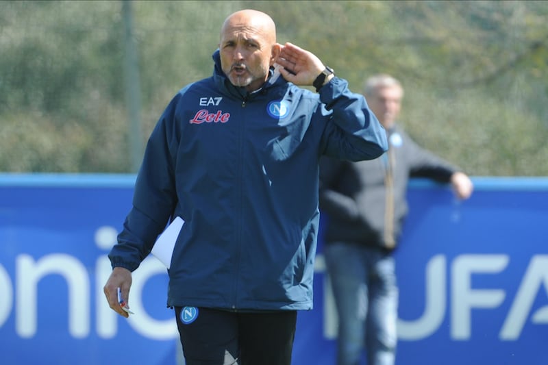 Spalletti allenamento