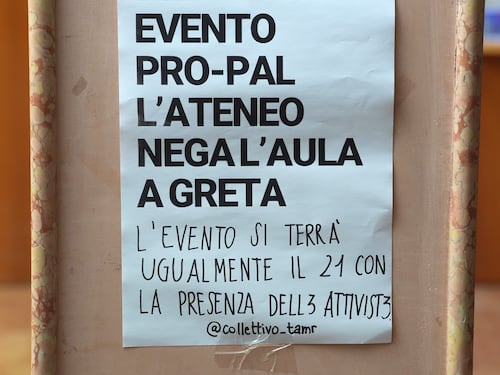 Greta Thunberg all'università di Verona, aula occupata: le immagini