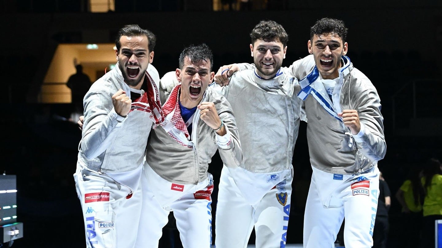 Scherma, oro per l'Italia della sciabola maschile: Ungheria sconfitta 45-37