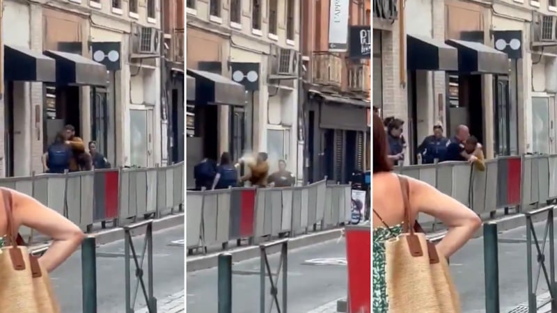 Urla “Allah akbar” e assalta due poliziotti: fermato a Tolosa uomo con tre coltelli