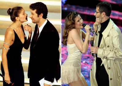 Laetitia Casta a Sanremo 15 anni dopo 10