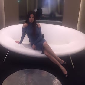  Antonella Mosetti hot, caffè in biancheria intima 9