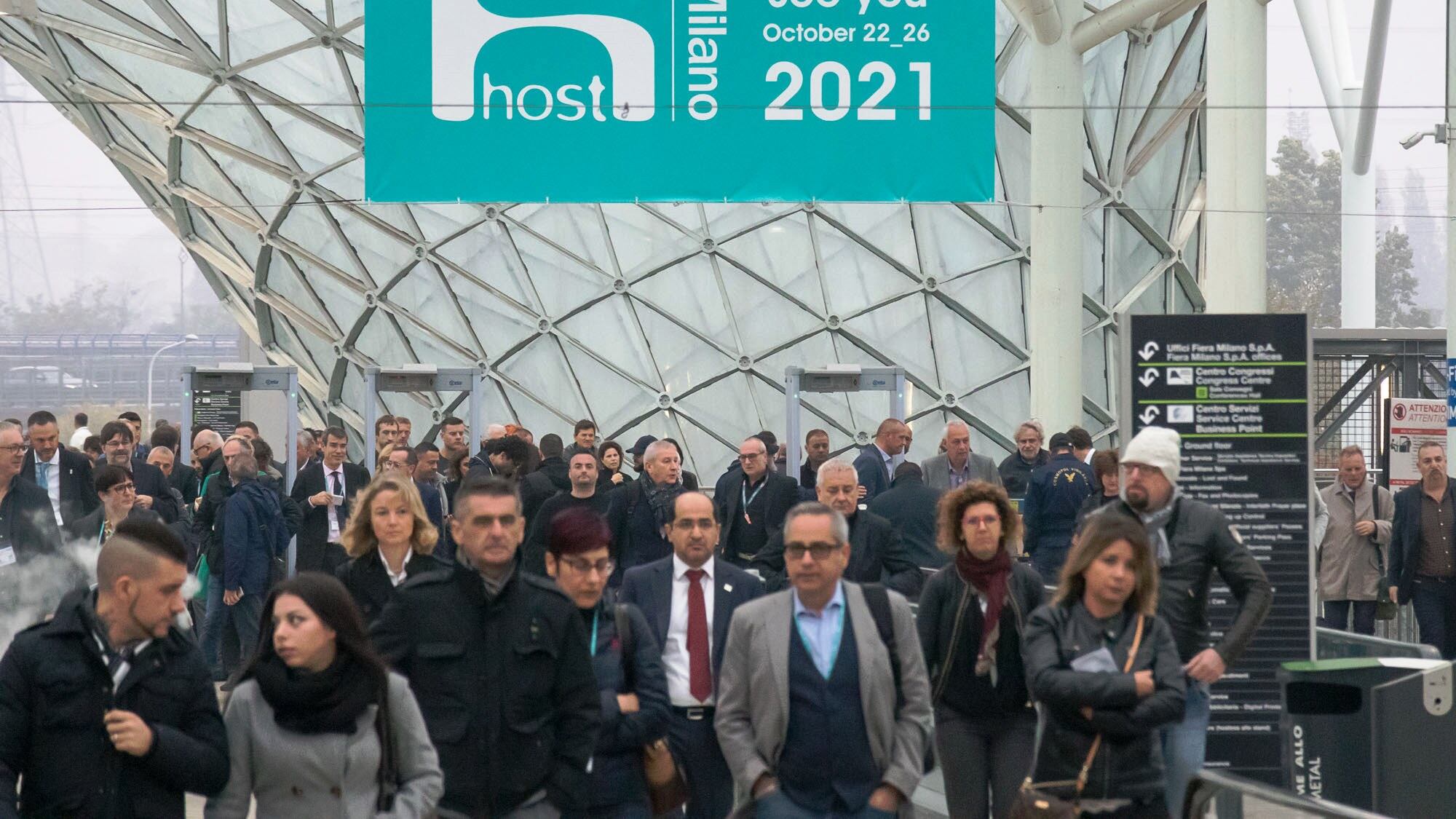 Host, edizione dei record: oltre 200mila presenze, il 40% estere