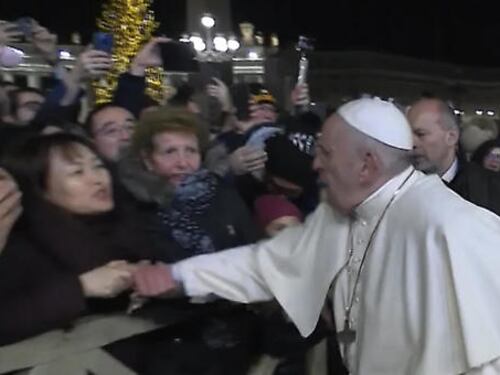 Cosa ha detto la donna cinese al Papa?