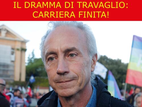 La satira del giorno. Il dramma di Travaglio