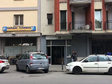 La moschea in corso Lucci, a Napoli
