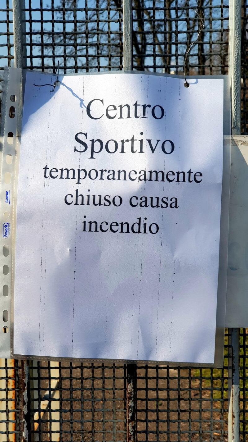 Milano, incendio nella notte nella scuola di polizia locale 1