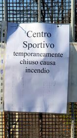 Milano, incendio nella notte nella scuola di polizia locale 1