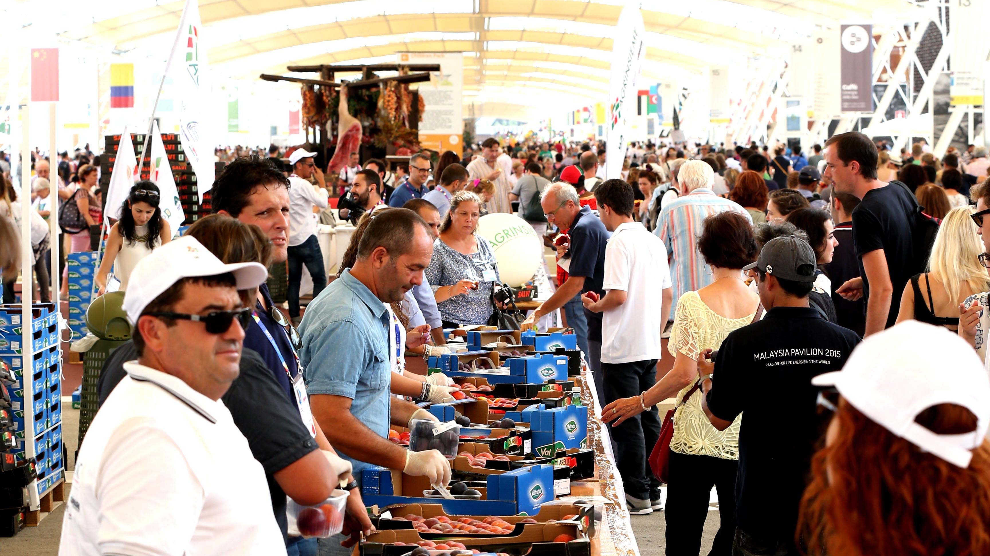 Frutta e verdura, a Expo festa dei sapori naturali