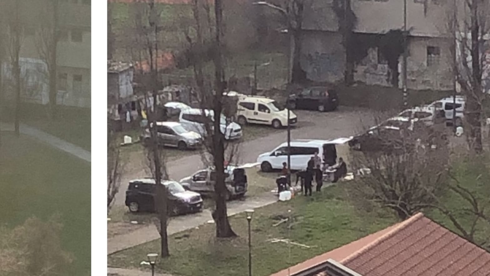 Rom bivaccano nel parcheggio: "Ma il Comune non dice nulla"