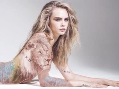 Cara Delevingne, foto nuda per beneficenza