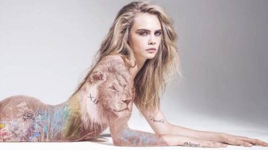 Cara Delevingne, foto nuda per beneficenza