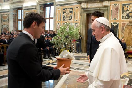 Italia e Argentina in udienza da papa Francesco 1